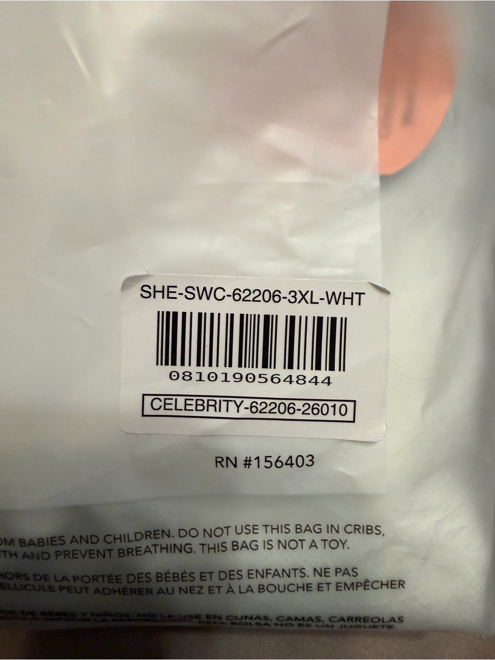 Shapermint NWT Essentials Sweetheart Built-In Bra Shaper White Cami Sz 3XL - Picture 10 of 15
